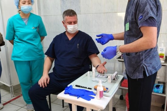 Жедел-тестілеу жүргізу бойынша тренинг өткізу туралы